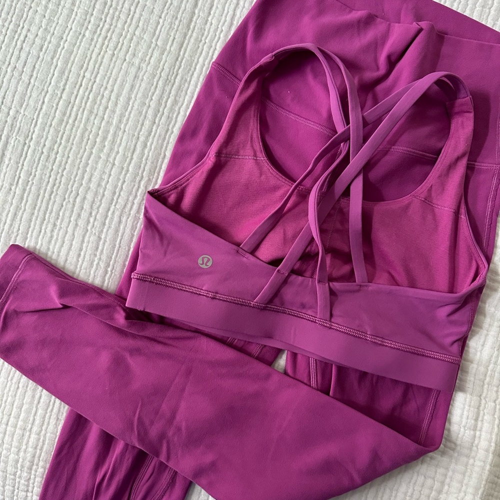 Lululemon violet set